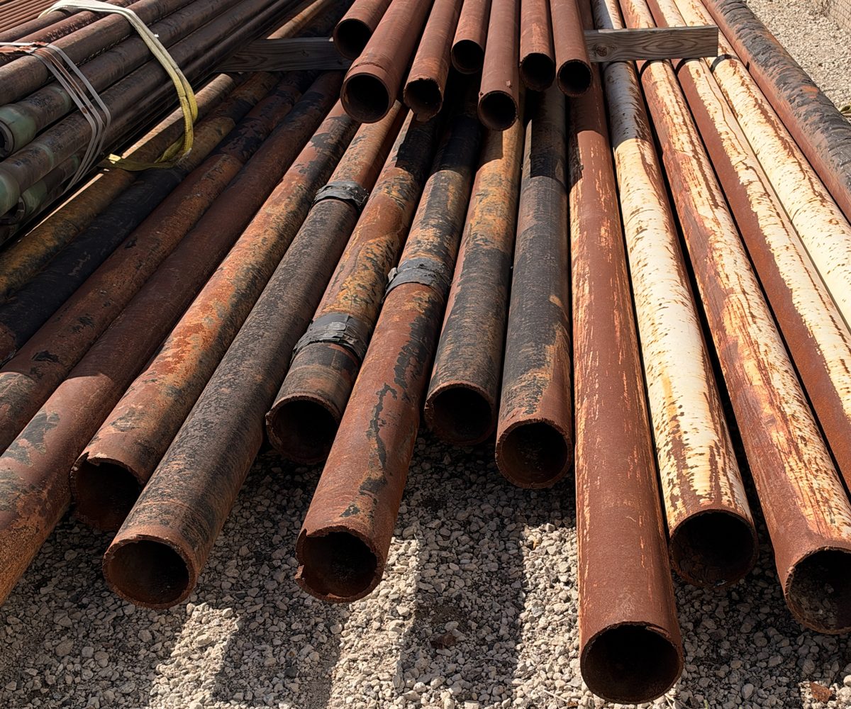 Used oilfield casing